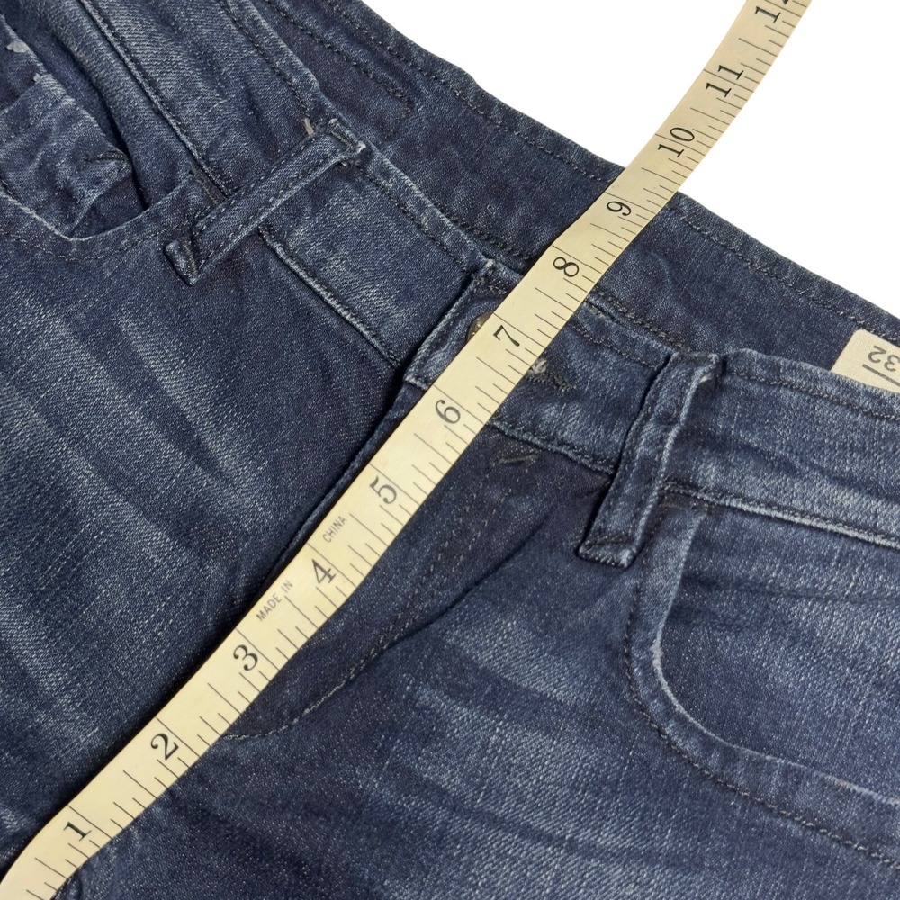 Diesel Zivy Womens Size 24 Low‎ Rise Ankle Zip Stretch Skinny Jeans Dark Wash - Picture 8 of 9
